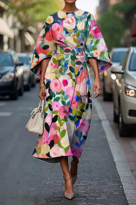 Elegant Floral Dress