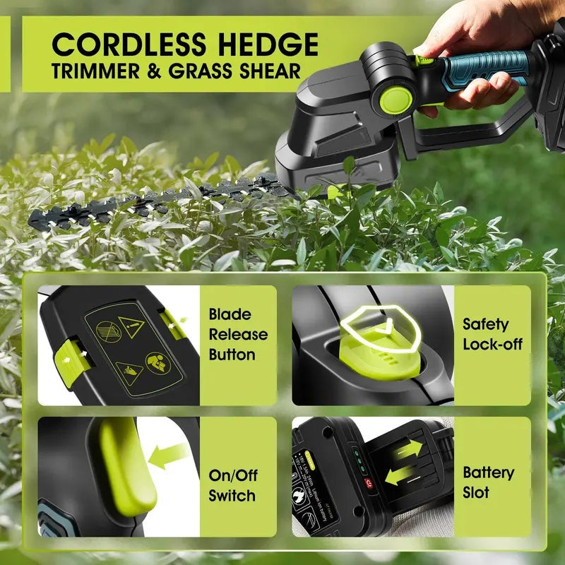 🔥Limited-Time Offer✨ Saker Cordless Shrub Trimmer