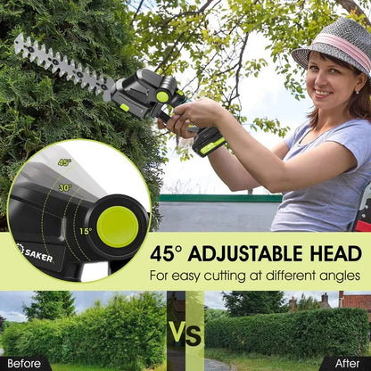 🔥Limited-Time Offer✨ Saker Cordless Shrub Trimmer