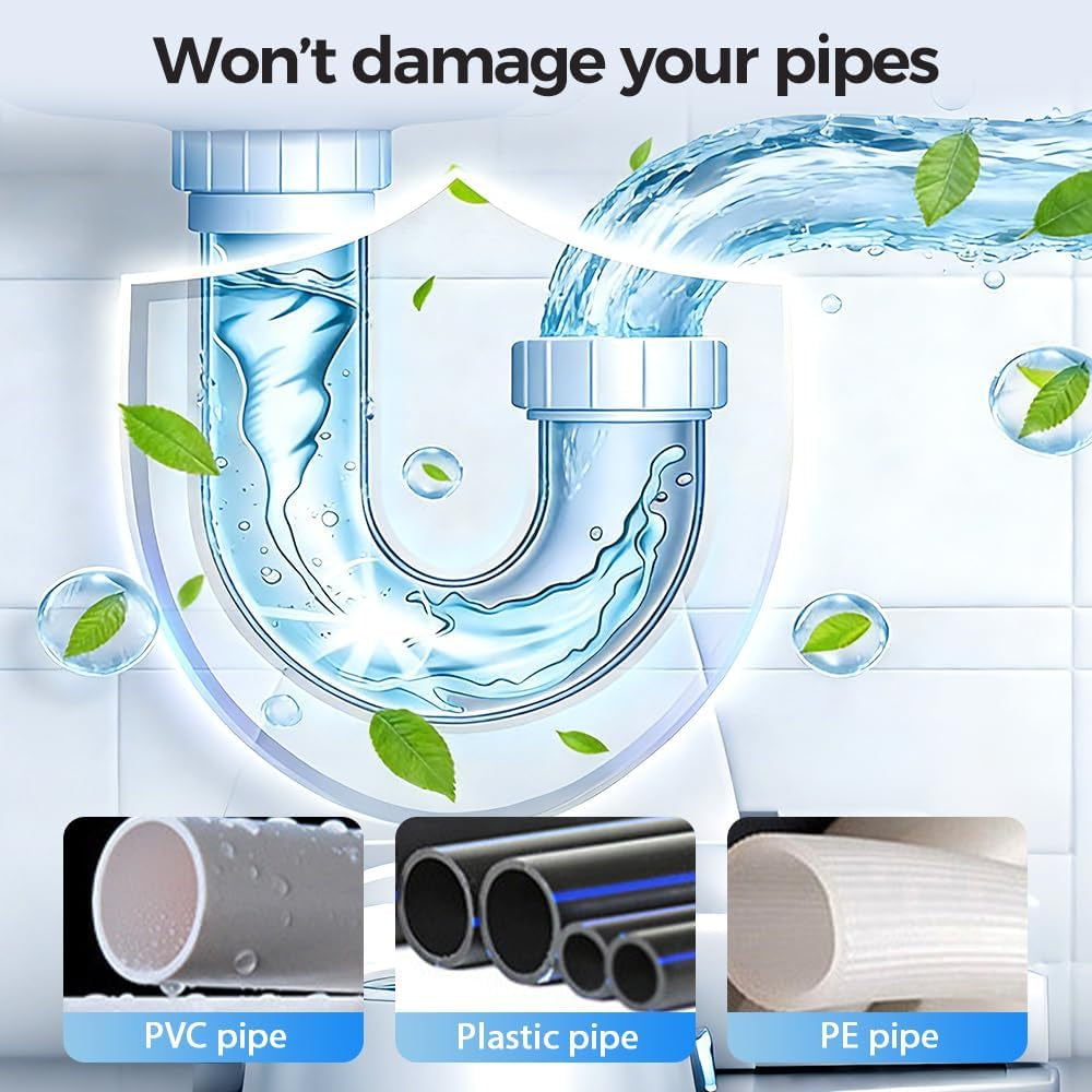 Dissolve Any Clog. In Minutes