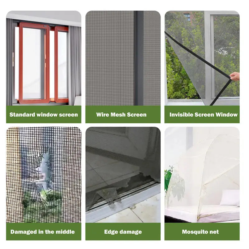 Repair Your Window Screen in Seconds. No Tools Required.(2inch x 78.74inch) - 3 Pack