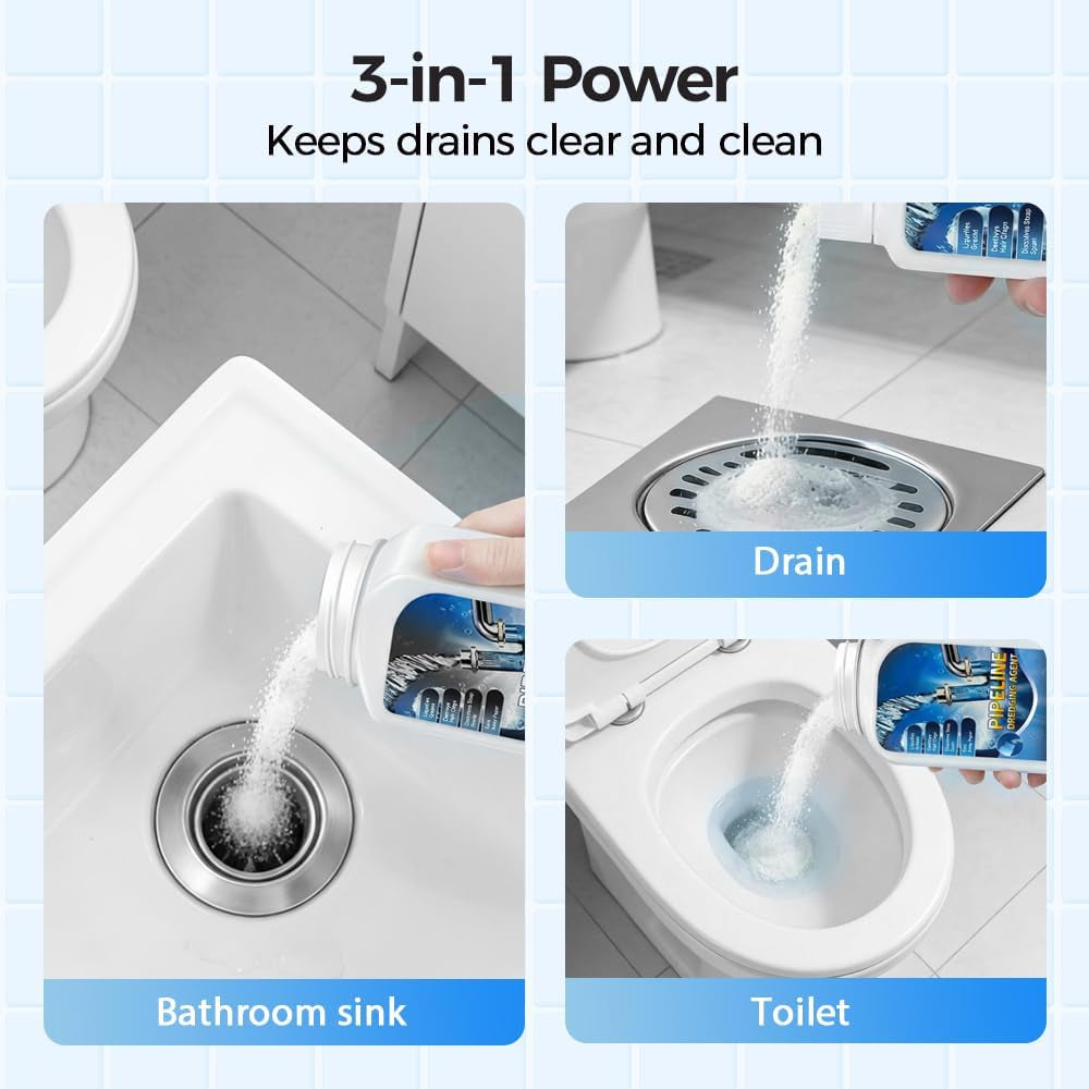 Dissolve Any Clog. In Minutes