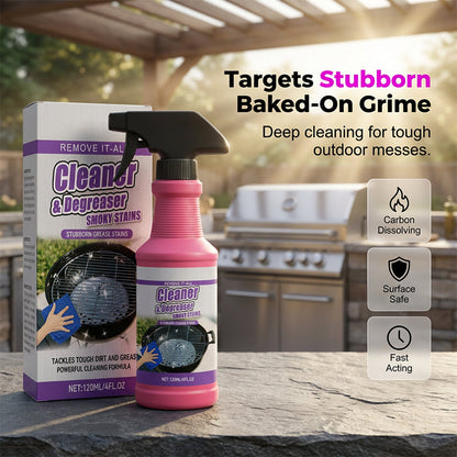 🔥Limited-Time Free Shipping! Buy 2 Get 1 Free!🔥Fast-Acting Heavy-Duty Grill Degreaser Spray🍢💦