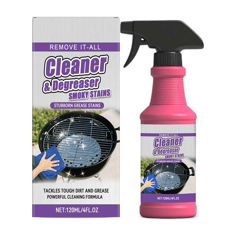 🔥Limited-Time Free Shipping! Buy 2 Get 1 Free!🔥Fast-Acting Heavy-Duty Grill Degreaser Spray🍢💦