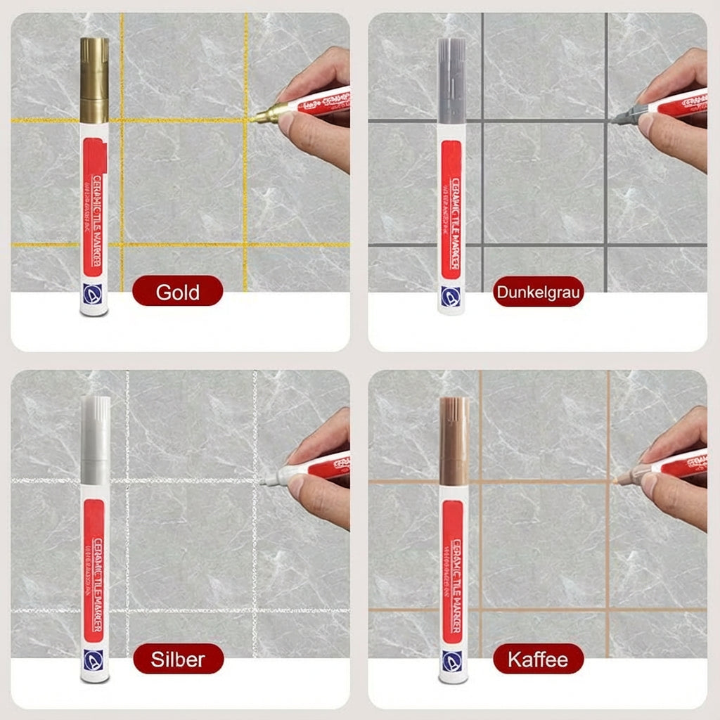 🖌️ Anti-Mould & Waterproof Joint Pen for Ceramic Tiles! 🧱