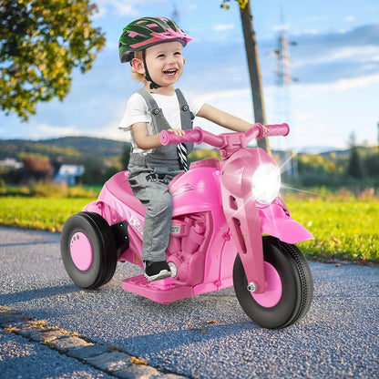 🔥Limited-Time Offer✨6V Battery Powered Kids Ride on Motorcycle