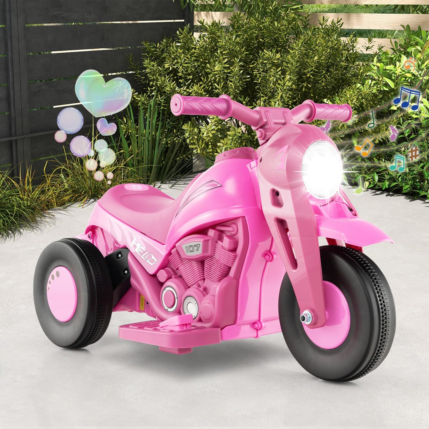 🔥Limited-Time Offer✨6V Battery Powered Kids Ride on Motorcycle