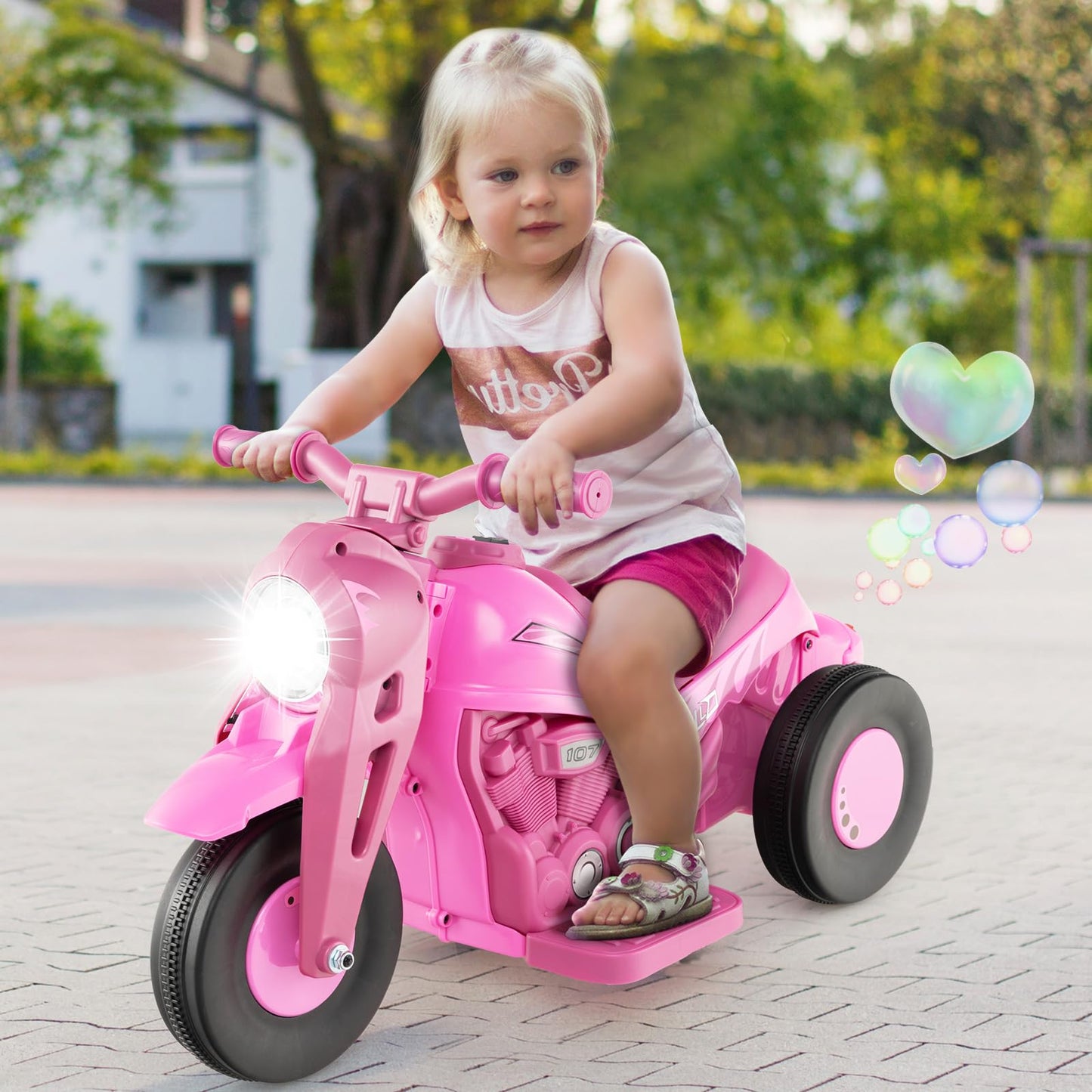 🔥Limited-Time Offer✨6V Battery Powered Kids Ride on Motorcycle