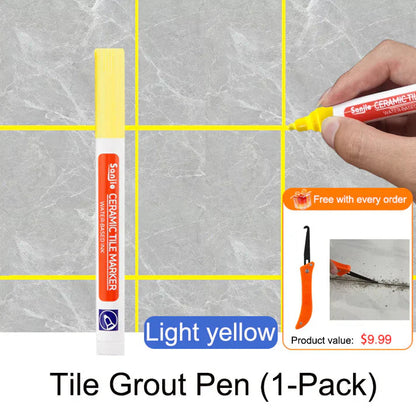 🖌️ Anti-Mould & Waterproof Joint Pen for Ceramic Tiles! 🧱