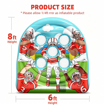 ⏰60% OFF Tonight Only✨Giant Inflatable Football Target Toss Game