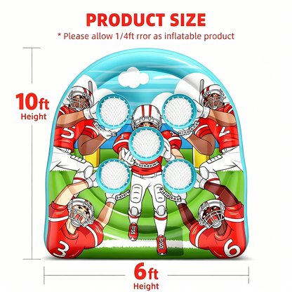 ⏰60% OFF Tonight Only✨Giant Inflatable Football Target Toss Game