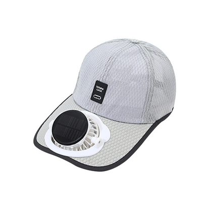 🔥 Hot sale 30% OFF🔥Breathable Solar Fan Baseball Cap with UPF 50+ Protection