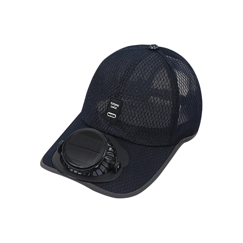 🔥 Hot sale 30% OFF🔥Breathable Solar Fan Baseball Cap with UPF 50+ Protection