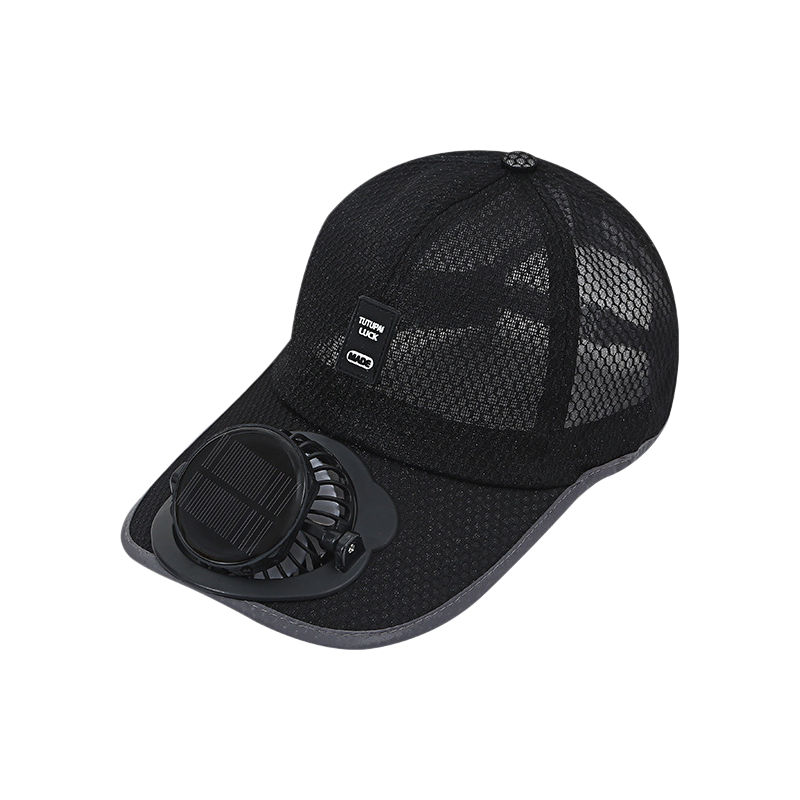 🔥 Hot sale 30% OFF🔥Breathable Solar Fan Baseball Cap with UPF 50+ Protection