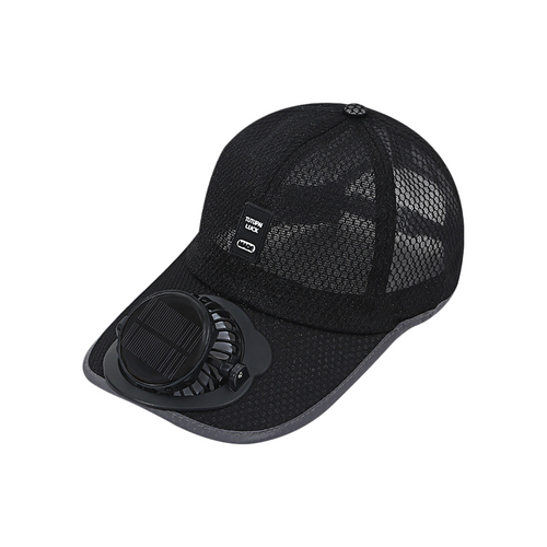 🔥 Hot sale 30% OFF🔥Breathable Solar Fan Baseball Cap with UPF 50+ Protection
