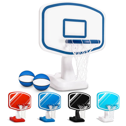 🔥Limited-Time Offer✨Swimming Pool Basketball Game, Includes Poolside Water Basketball Hoop, 2 Balls and Pump