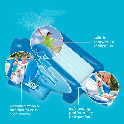 ⏰60% OFF Tonight Only✨Inflatable Play Center Swimming Pool Water Slide