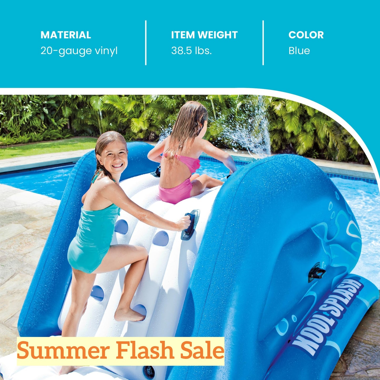 ⏰60% OFF Tonight Only✨Inflatable Play Center Swimming Pool Water Slide