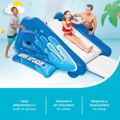 ⏰60% OFF Tonight Only✨Inflatable Play Center Swimming Pool Water Slide