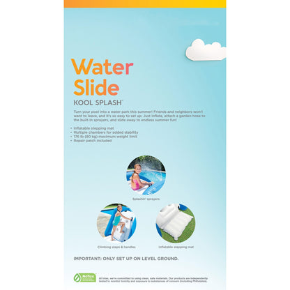 ⏰60% OFF Tonight Only✨Inflatable Play Center Swimming Pool Water Slide