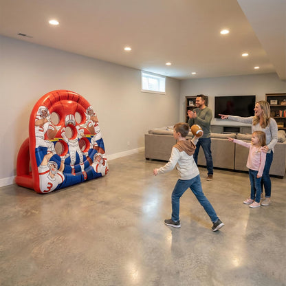 ⏰60% OFF Tonight Only✨Giant Inflatable Football Target Toss Game